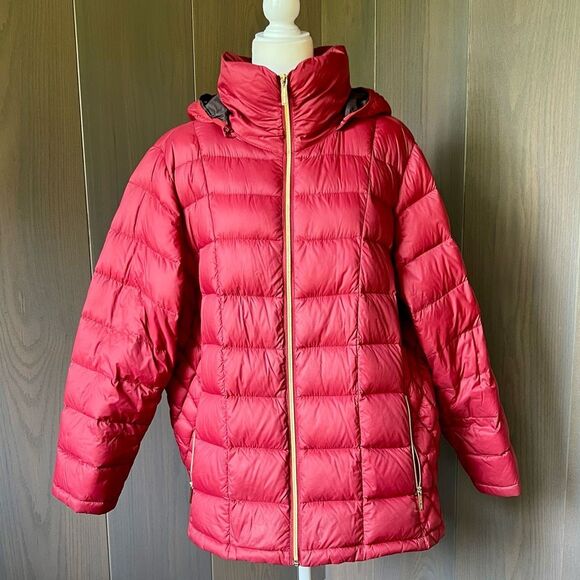 MICHAEL KORS Packable Down Jacket 2X - Picture 1 of 13